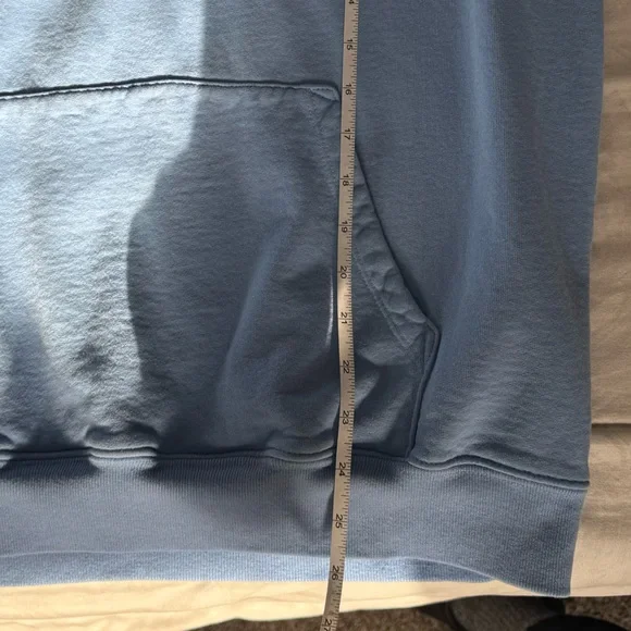 Designer! Hit deal!Blue sporty and rich hoodie size L - Picture 8 of 9